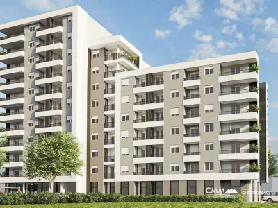 Apartments in a new building in Bar not far from the sea